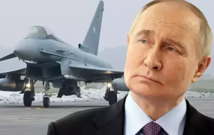 Almanya, Polonya'ya yaklaşık 150 asker ve Eurofighter savaş uçağı konuşlandırdı