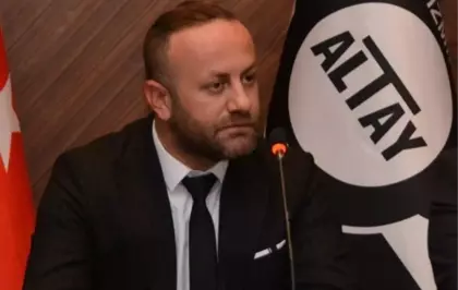 Altay Başkanı Sinan Kanlı'dan görevi bırakma kararı