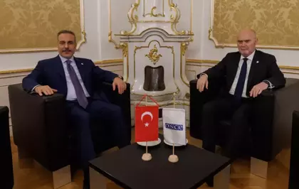 Bakan Fidan, AGİT Genel Sekreteri Sinirlioğlu ile görüştü