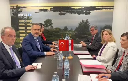 Dışişleri Bakanı Hakan Fidan, Avusturya Dışişleri Bakanı ile Görüştü