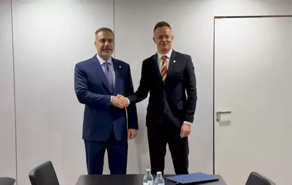 Bakan Fidan, Macaristan Dışişleri Bakanı Szijjarto ile görüştü