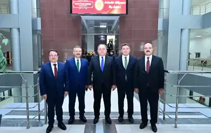 Yargıtay Başkanı Ömer Kerkez Eskişehir'de ziyaretlerde bulundu