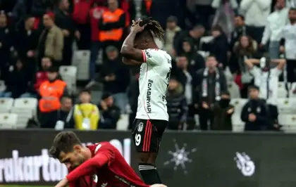 Trendyol Süper Lig: Beşiktaş: 2 Gaziantep FK: 2 (Maç sonucu)