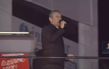 Özgür Özel Çatalca'da konuştu