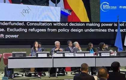 ''İkinci Küresel Mülteci Forumu İlerleme Değerlendirmesi'' programı Cenevre'de başladı