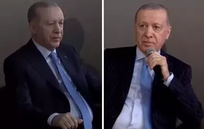 Cumhurbaşkanı Erdoğan Ahmet Kaya şarkısına böyle eşlik etti