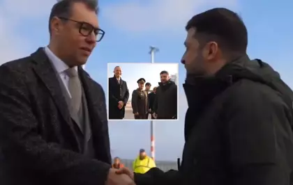 Zelenski'nin Almanya'daki karşılanma şekli diplomatik protokol tartışması yarattı