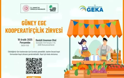 GEKA, Güney Ege Kooperatifçilik Zirvesine ev sahipliği yapacak