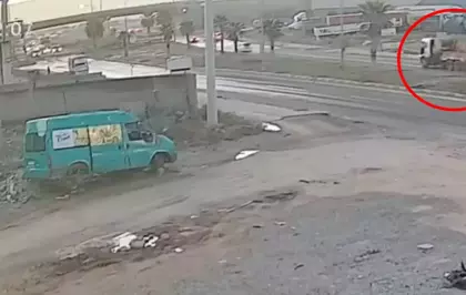 Şırnak'ta vinç, kavşaktaki 6 araca çarptı; 7 yaralı