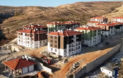 Ağın'da 142 sosyal konutun anahtar teslimi yapılacak