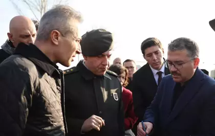 Alican Sınır Kapısı'nın teknik altyapısı incelendi