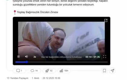 Emine Erdoğan'dan 'Bağımsızlık Öncüleri Zirvesi' paylaşımı