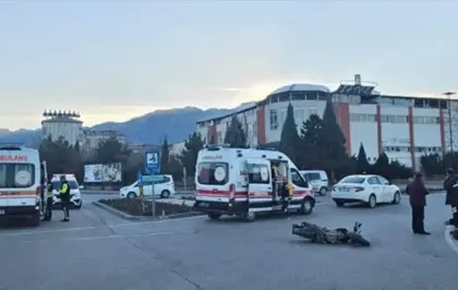 Konya'da trafik kazasında 3 kişi yaralandı