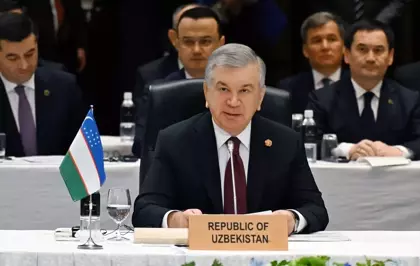 Özbekistan Cumhurbaşkanı Mirziyoyev, 1. Orta Asya-Japonya Zirvesi'nde konuştu Açıklaması