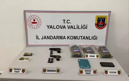 Yalova'da uyuşturucu operasyonunda yakalanan zanlı tutuklandı