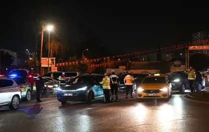 Adana'da trafik denetimi yapıldı