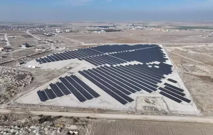 Konya'da İsmil Güneş Enerjisi Santrali tamamlandı