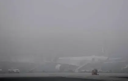 Kırgızistan'da sis nedeniyle 11 uçuş iptal edildi