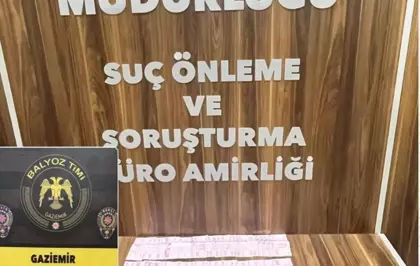 İzmir'de uyuşturucu operasyonunda 1 şüpheli yakalandı
