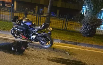 Samsun'da otomobille çarpışan motosikletin sürücüsü öldü