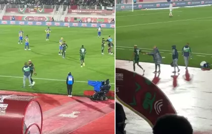 Afrika Uluslar Kupası'nda olay! Osimhen, Tanzanya maçında çıldırdı