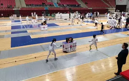 Elazığlı Elif Reyyan eskrimde Türkiye şampiyonu