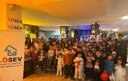 LÖSEV'den lösemili çocuklar için yılbaşı etkinliği