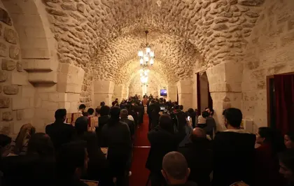 Mardin'de Protestan Kilisesi'nde Noel ayini yapıldı