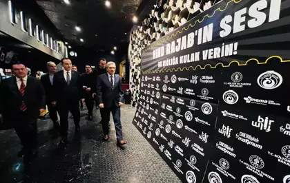 Antalya'da ''Hind Rajab'ın Sesi'' filminin özel gösterimi yapıldı