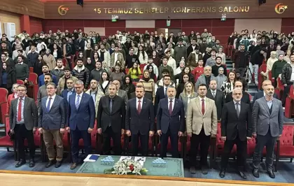 Türkiye Ulusal Ajansı Başkanı İlker Astarcı, Karabük'te üniversite öğrencileriyle buluştu