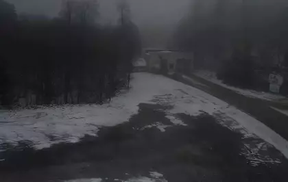 Kartepe'de kar ve sis