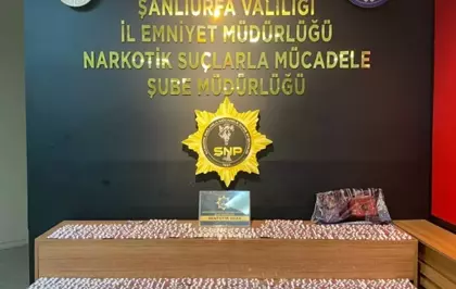 Şanlıurfa'da uyuşturucu operasyonunda 1 şüpheli yakalandı
