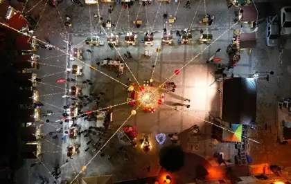 Tarsus'ta yılbaşı pazarları kuruldu