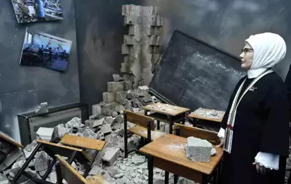 Emine Erdoğan'dan ''Kalanlar'' Filistin Sergisi paylaşımı