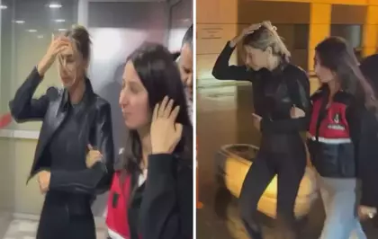 Gözaltına alınan Şeyma Subaşı'ndan ilk görüntü