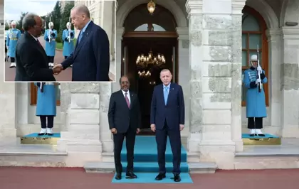 İsrail'in tartışma yaratan kararının ardından Somali Cumhurbaşkanı Türkiye'de