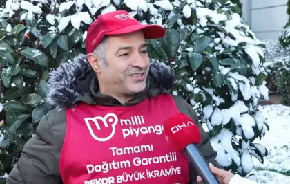 Yılbaşı Özel Çekilişi'nde 800 Milyon Liralık İkramiye Ümraniye'deki Gezici Bayiden Satılan Bilete Çıktı