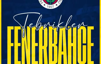 Cumhurbaşkanı Erdoğan'dan Süper Kupayı kazanan Fenerbahçe'ye tebrik