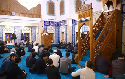 Bakü'de Miraç Kandili idrak edildi