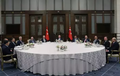 Cumhurbaşkanı Erdoğan, yasama, yürütme ve yargı organlarının temsilcileriyle bir araya geldi