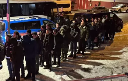 Nevşehir merkezli tefecilik operasyonunda yakalanan 68 şüpheliden 34'ü adliyede