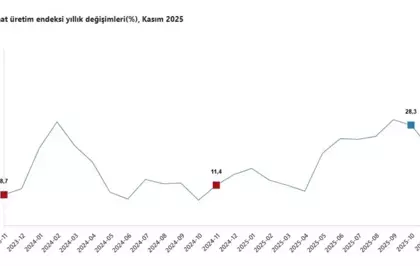 TÜİK: İnşaat Üretimi Kasım Ayında Yıllık Yüzde 22,3 Arttı