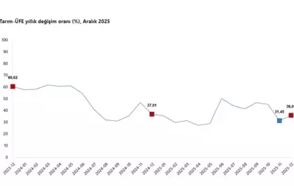 Tarım Ürünleri Üretici Fiyatları Aralık Ayında Yüzde 36,01 Arttı