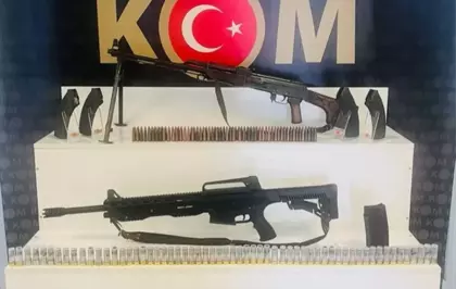 Muş'ta silah ve mühimmat operasyonunda 4 zanlı yakalandı