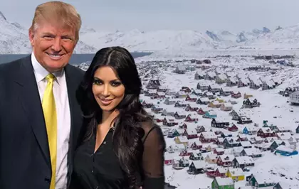 Grönland'dan Trump'a Kardashian'lı gönderme: Yapay göğüslere pek değer vermiyoruz