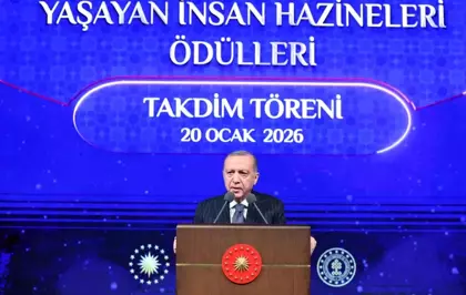 Cumhurbaşkanı Erdoğan: ''Son 23 yılda yurt dışına kaçırılan 13 bin 448 eserin ülkemize iadesini sağladık''
