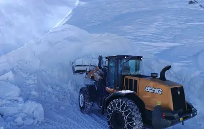 Elazığ'da kardan kapanan 72 köy yolu ulaşıma açıldı
