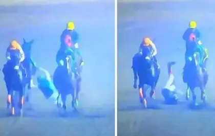 At yarışında korkunç facia: Attan düşen jokey, başka bir atın altında kalarak öldü