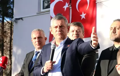 CHP Genel Başkanı Özel, Adıyaman'da konuştu Açıklaması