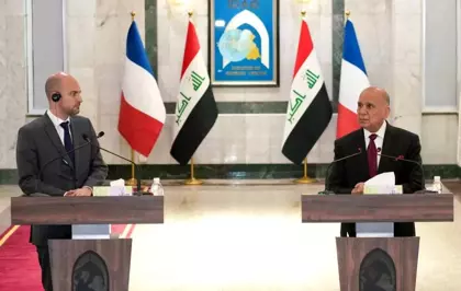 Fransa Dışişleri Bakanı Barrot, Irak'ta